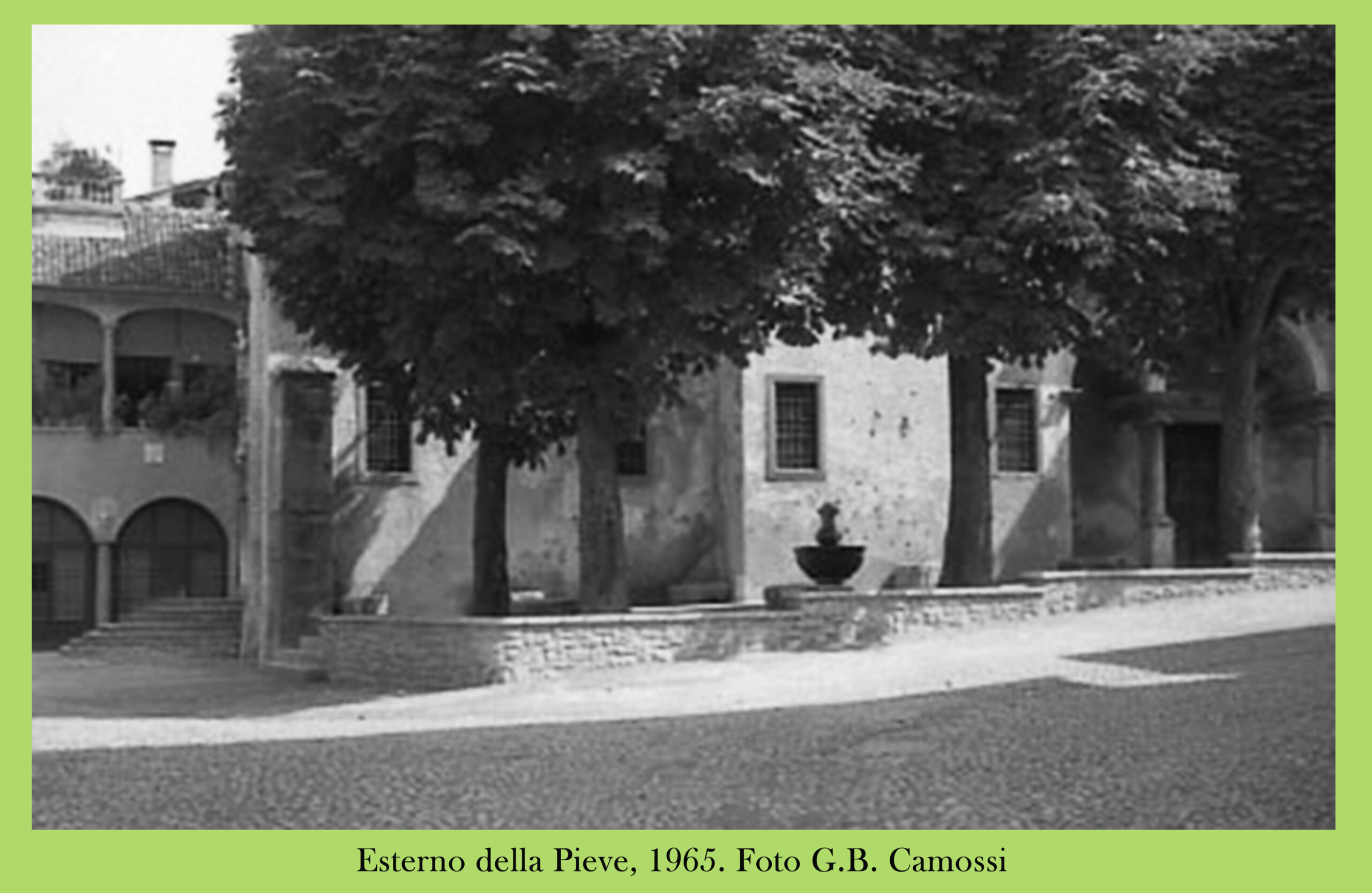Da Chiesa vicinale, a Pieve, ad Auditorium San Fedele